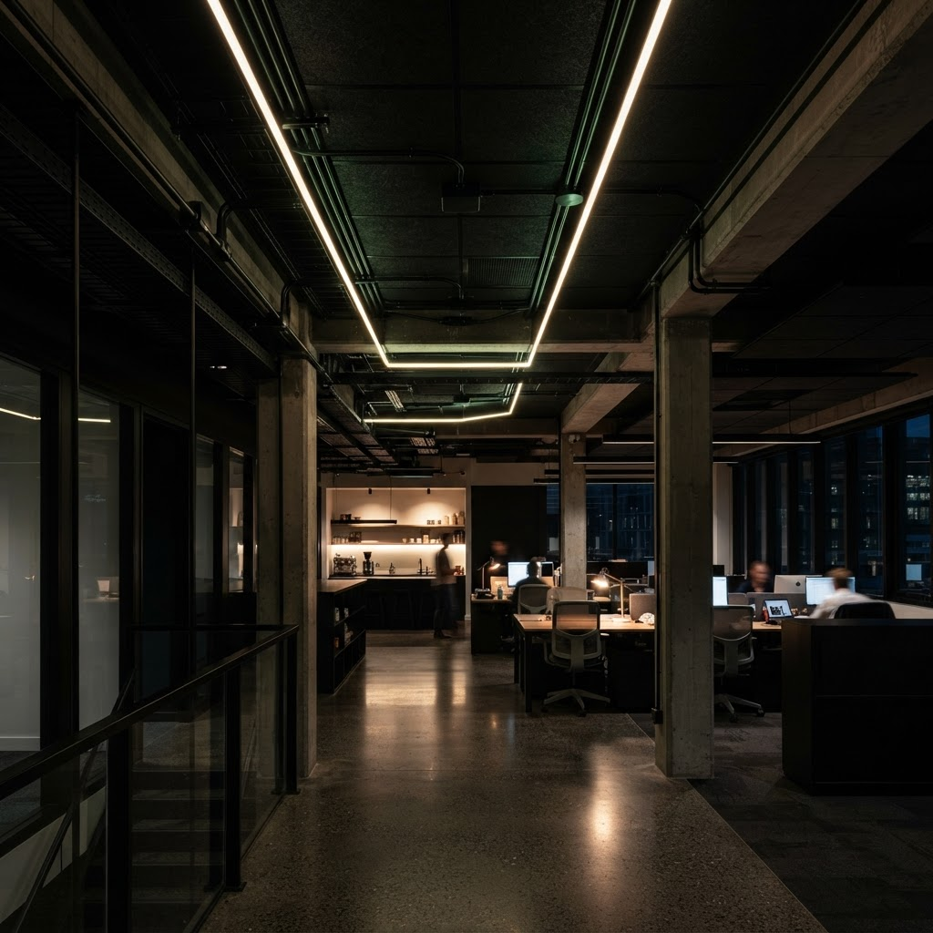 Commercial electrical installation